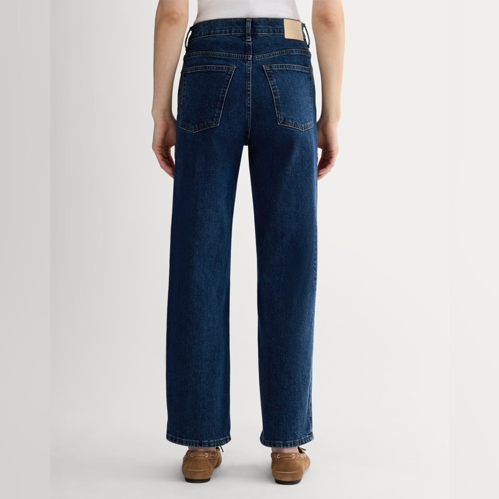 Everlane‎ Way High Button Fly Jean in Vintage Indigo Blue 29 - Picture 2 of 5